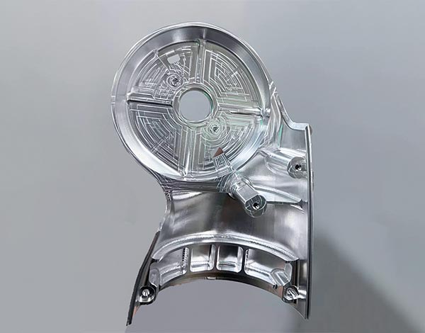 Sambungan Lengan Robotik Aluminium Bermesin CNC 5-Paksi